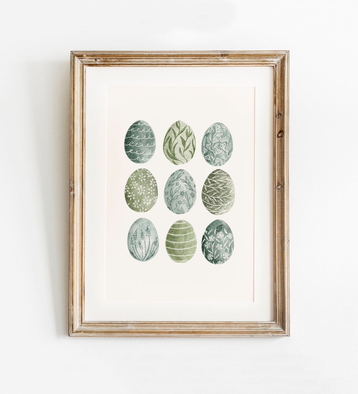 Easter Eggs Art Print, Spring Decor - Image 3