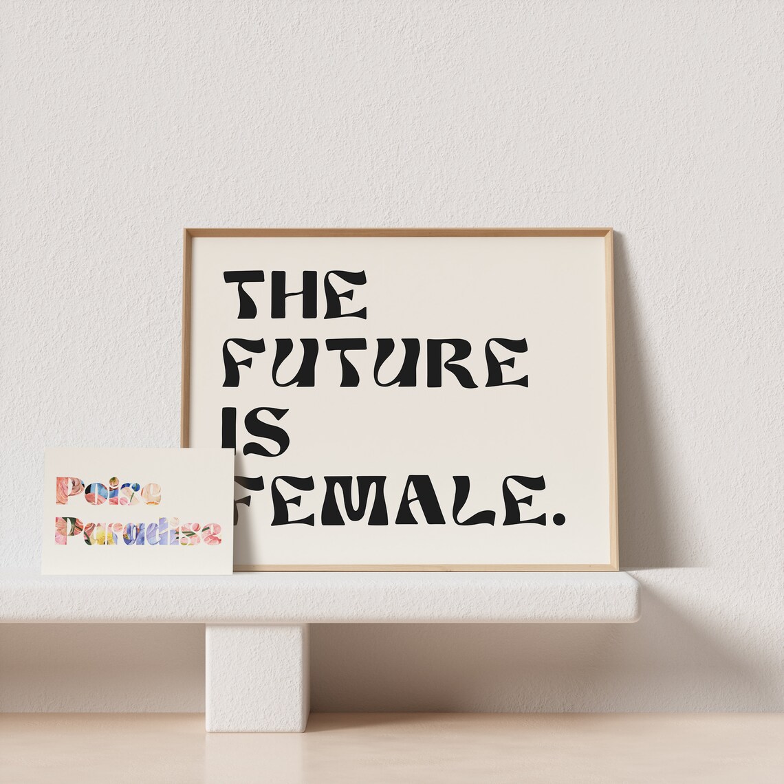 The Future Is Female Minimalist Art Print - Image 4
