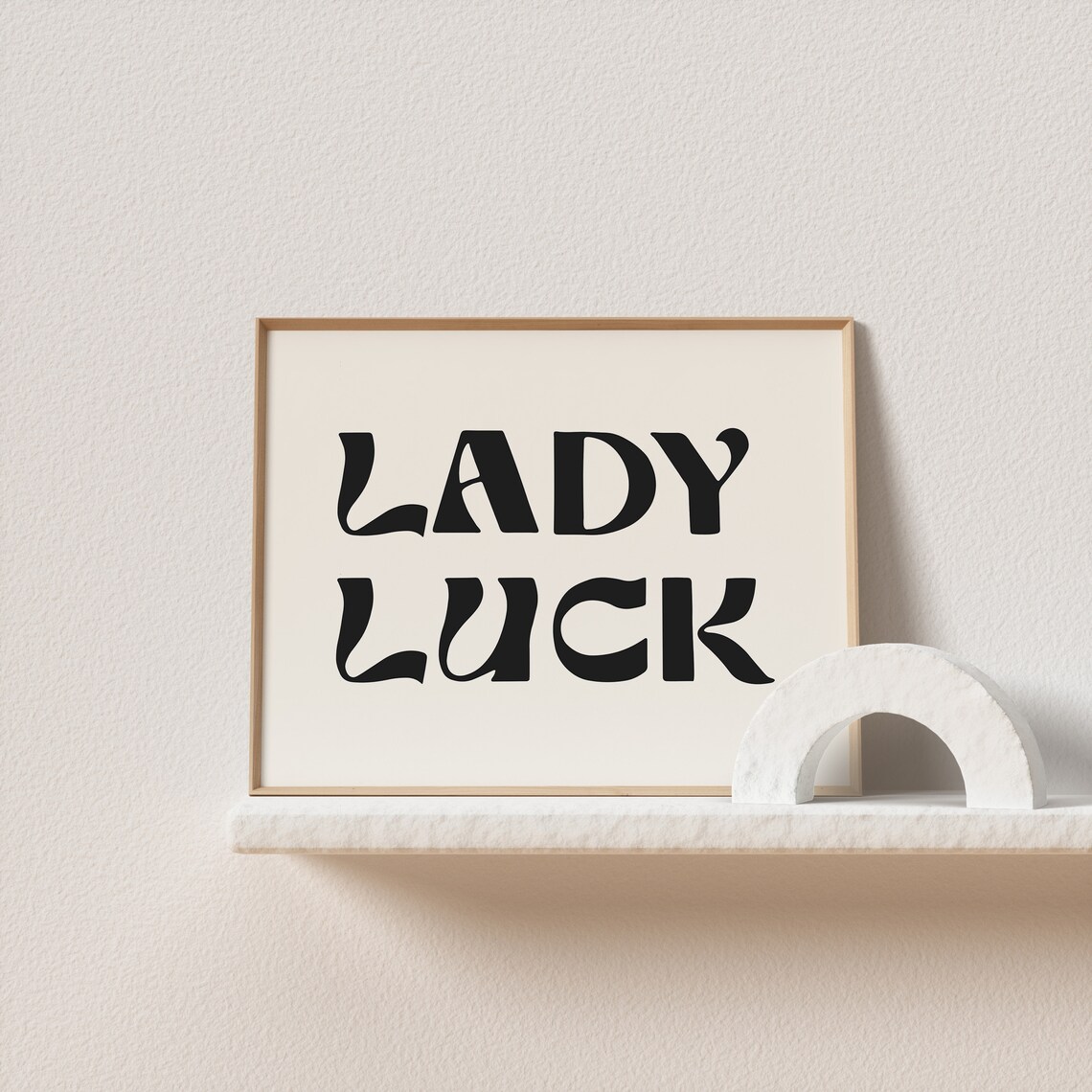 Lady Luck Retro Art Print, Gallery Wall Decor - Image 3