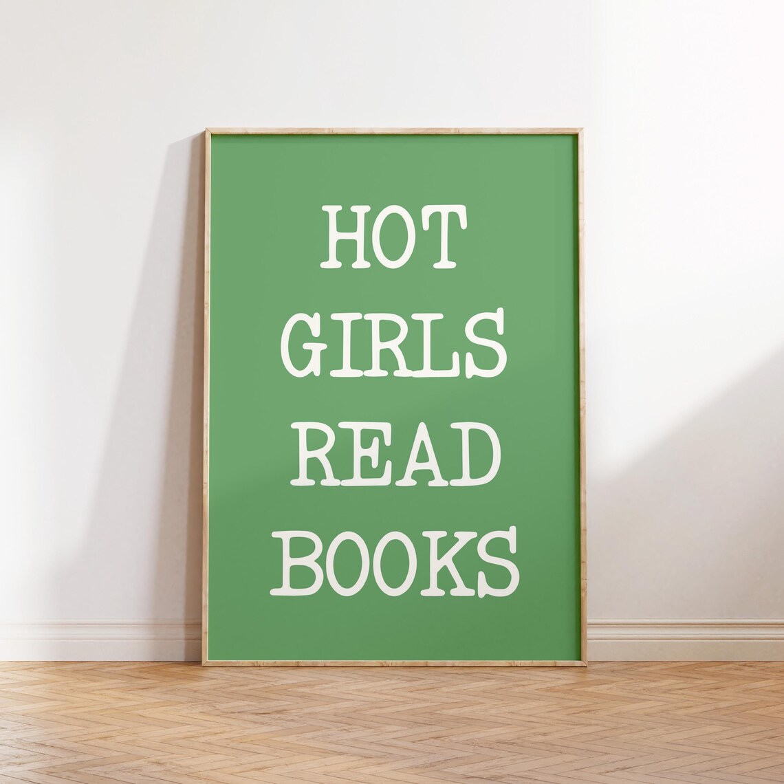 Hot Girls Read Books, Minimalist Bookish Art - Image 4