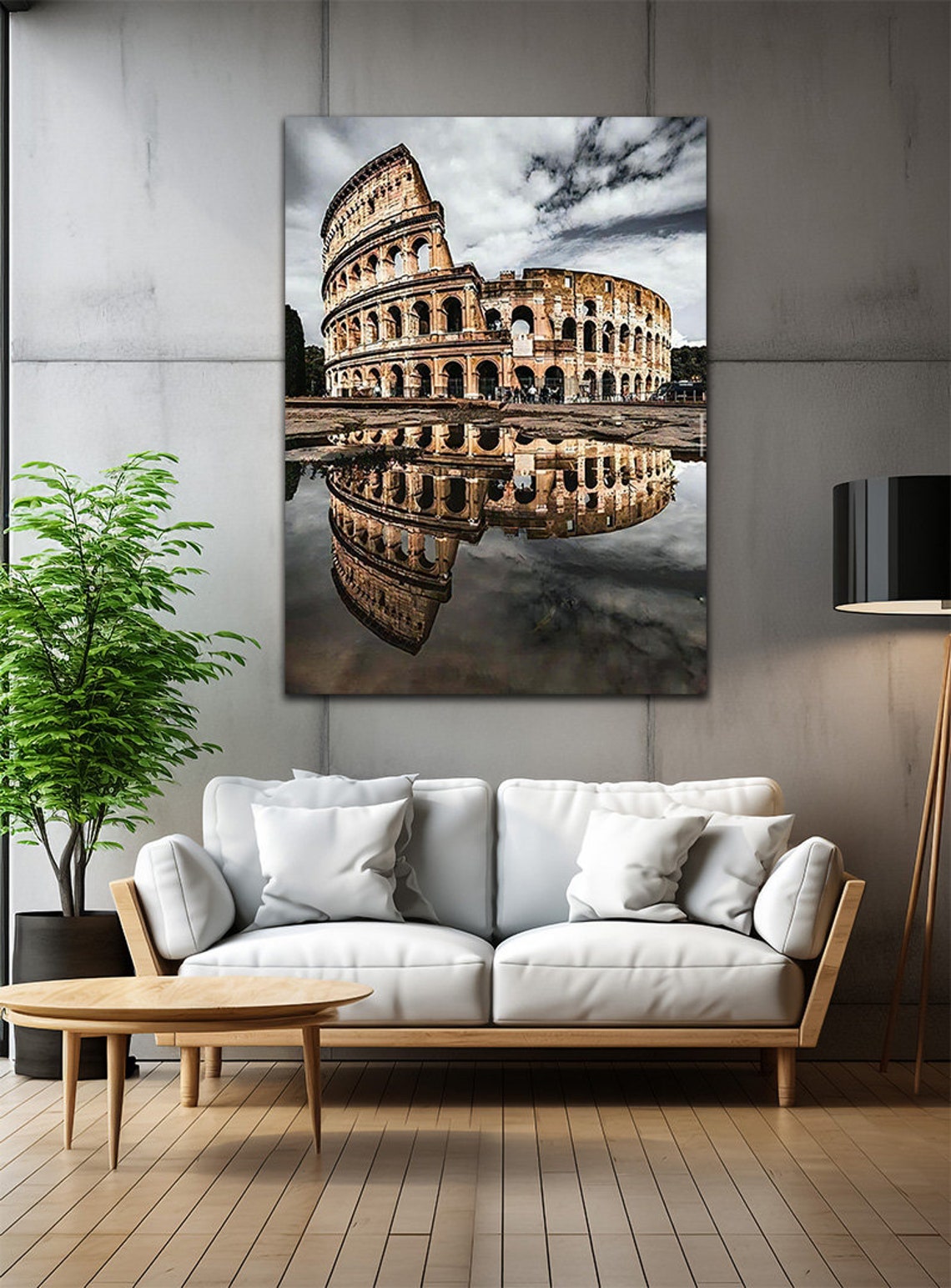 Italy Painting Wall Art Rome Wall Art Colosseum Painting Colosseum Art Museum Wall Poster Museum Art Print Painting - Image 3