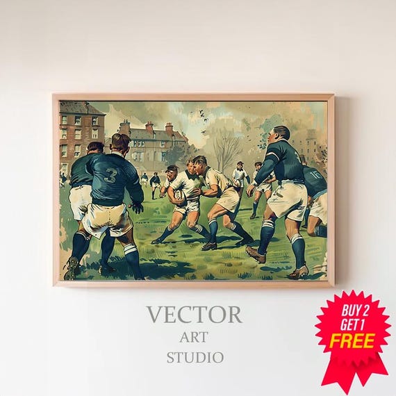 Football Print Football Art Football Posters Sport Art Prints Football Art Prints Football Wall Art Wall Art