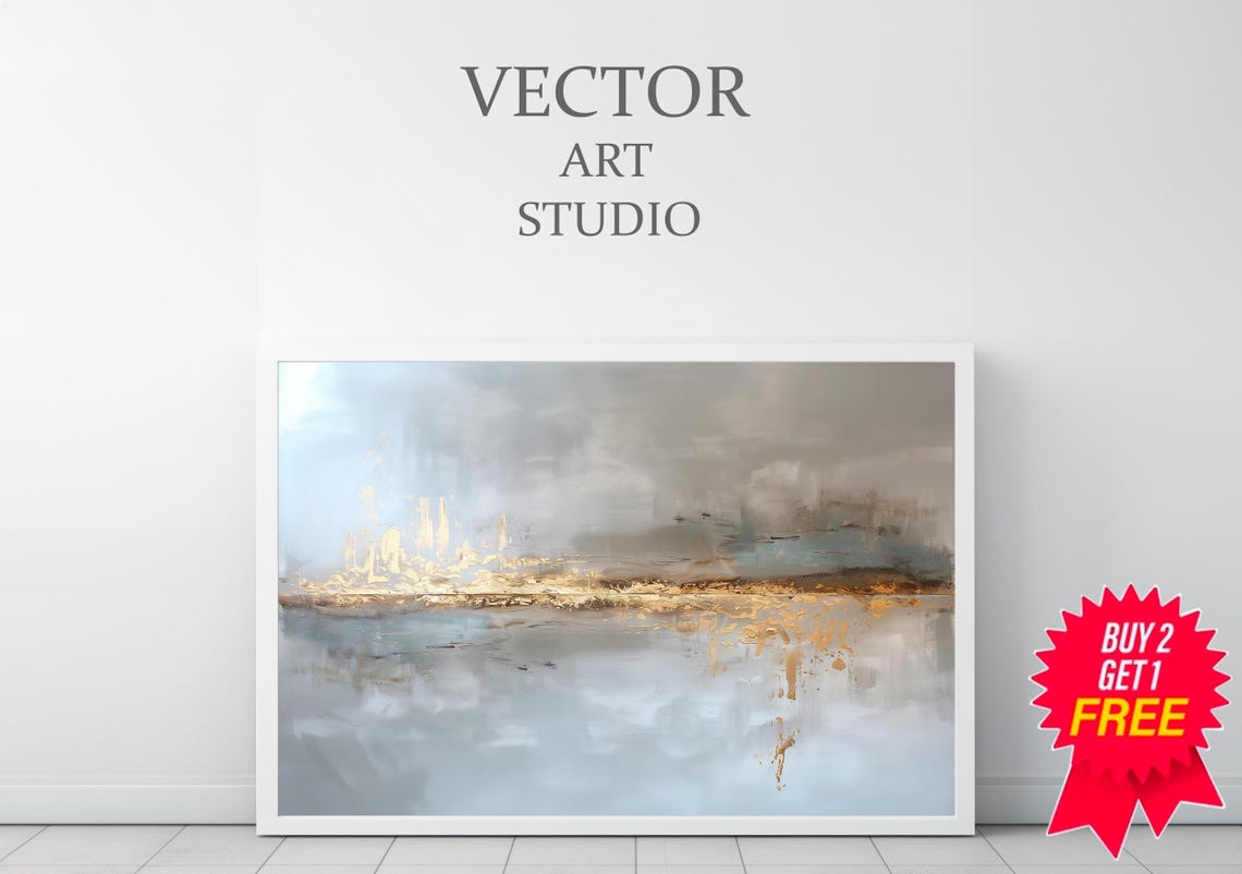 Large Abstract Painting Large Modern Wall Art Abstract Collage Neutral Wall Art Abstract Art - Image 3