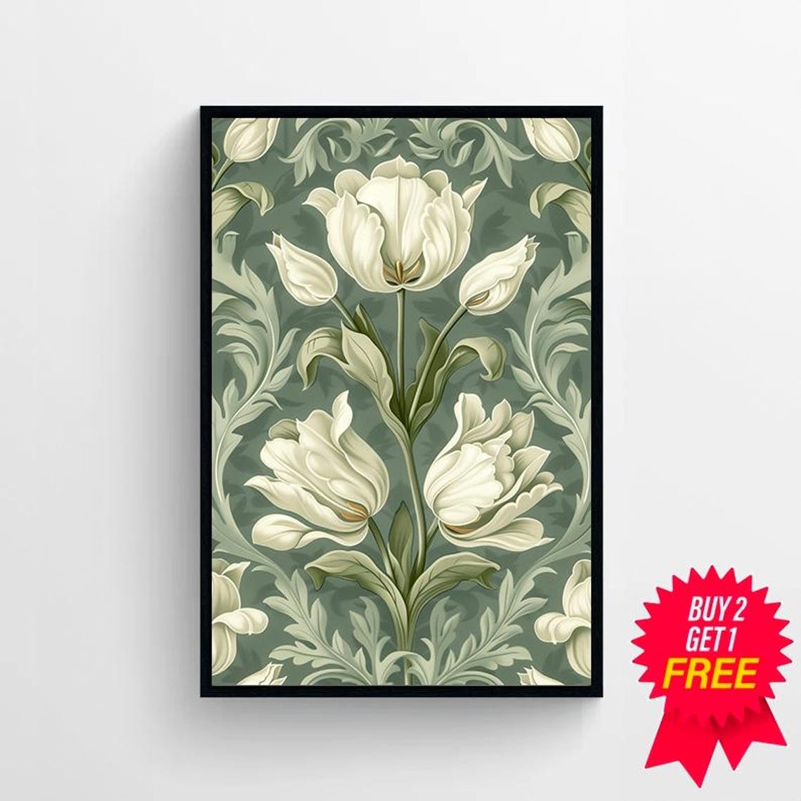 Pimpernel Kitchen Prints Exhibition Poster Textile Wall Art Art Nouveau Print Large Wall Art - Image 4