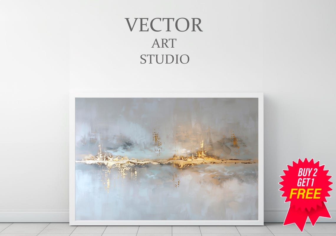 Large Abstract Painting Large Modern Wall Art Abstract Collage Neutral Wall Art Abstract Art - Image 3
