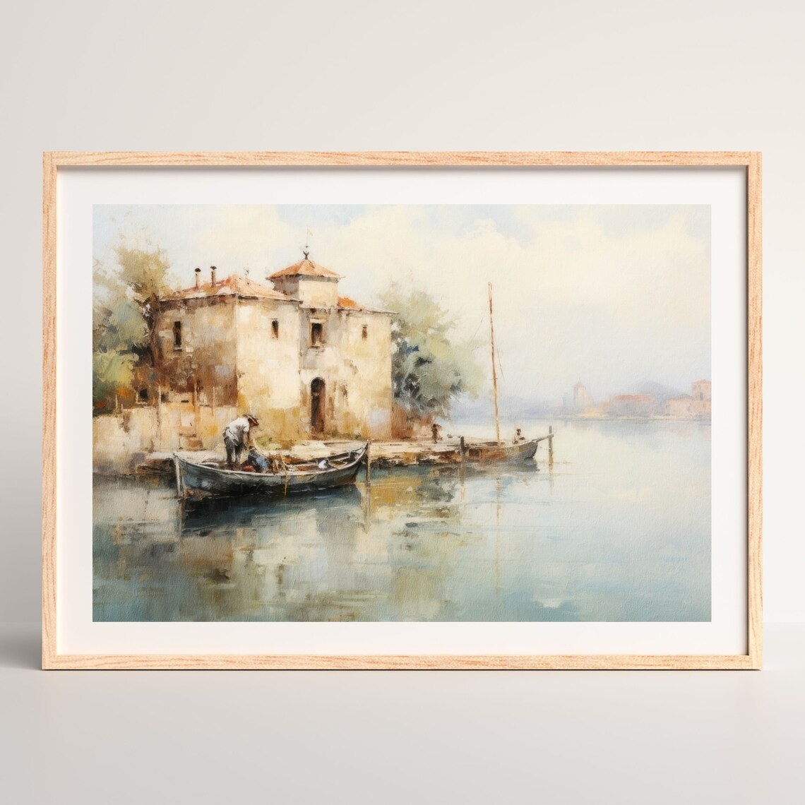 Venice Vintage Italy Travel Poster, Retro Decor - Image 2