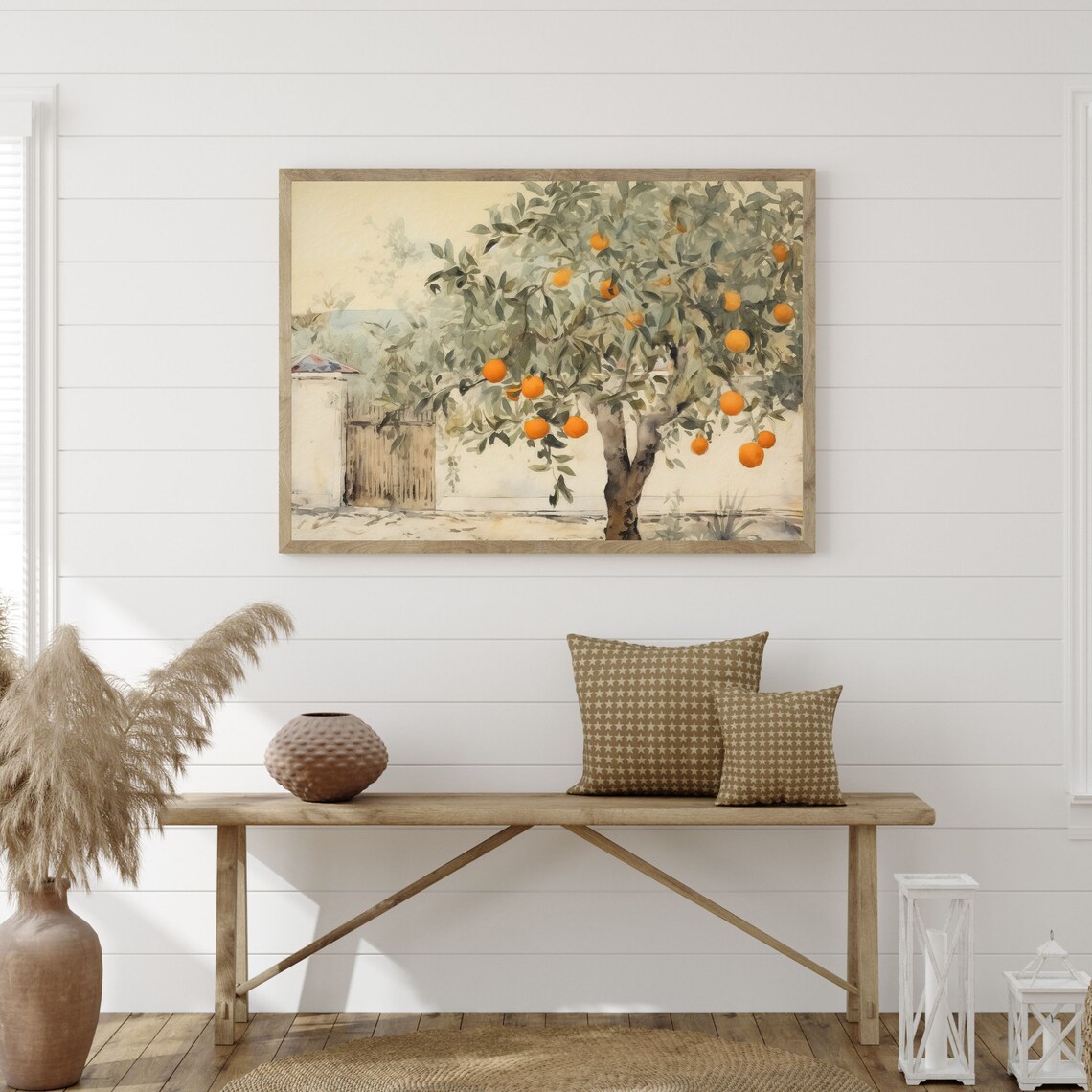Antique Orange Tree, Vintage French Country Poster - Image 3