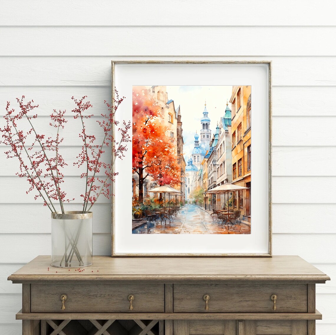 Vienna Vintage Style Travel Poster Art Print - Image 5
