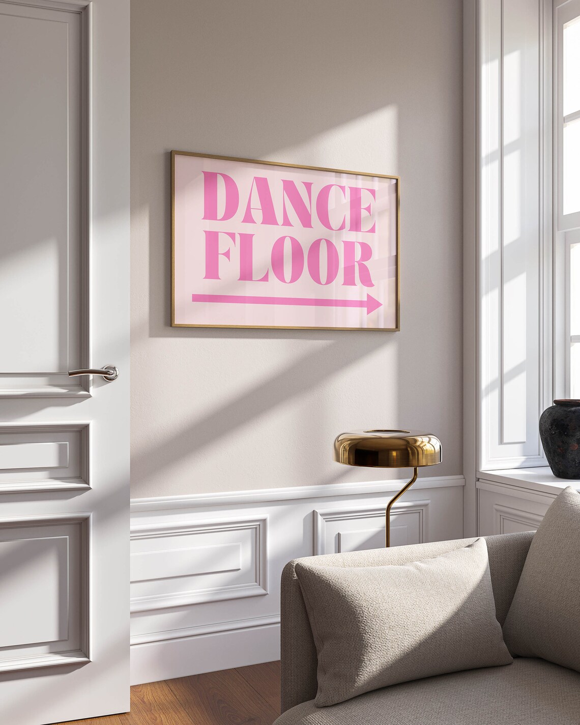 Dance Floor Sign Maximalist Retro Disco Ball Art - Image 2