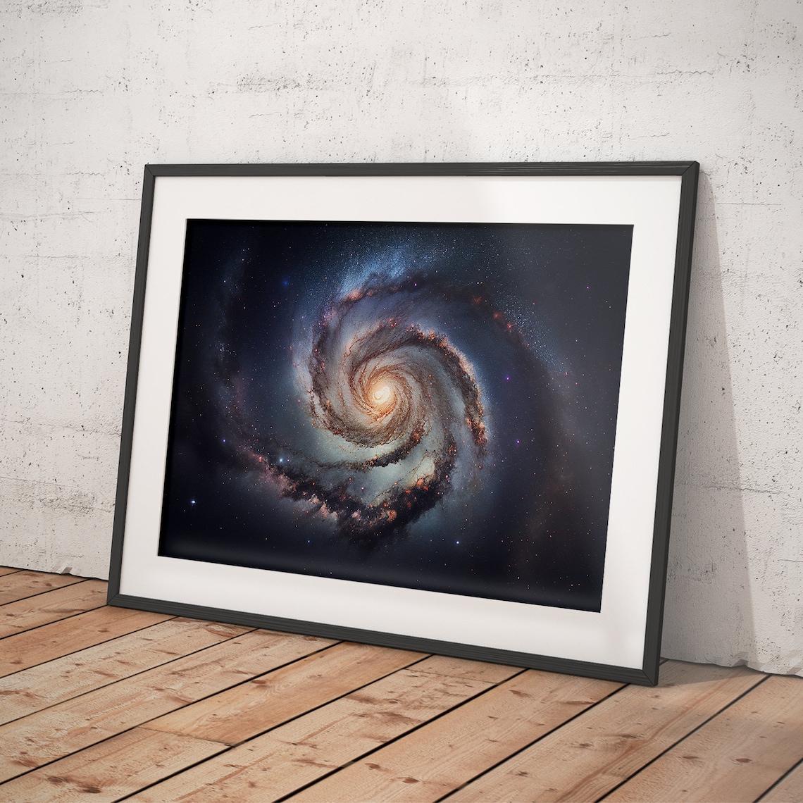 Milky Way Astronomy Travel Poster, Outer Space - Image 4