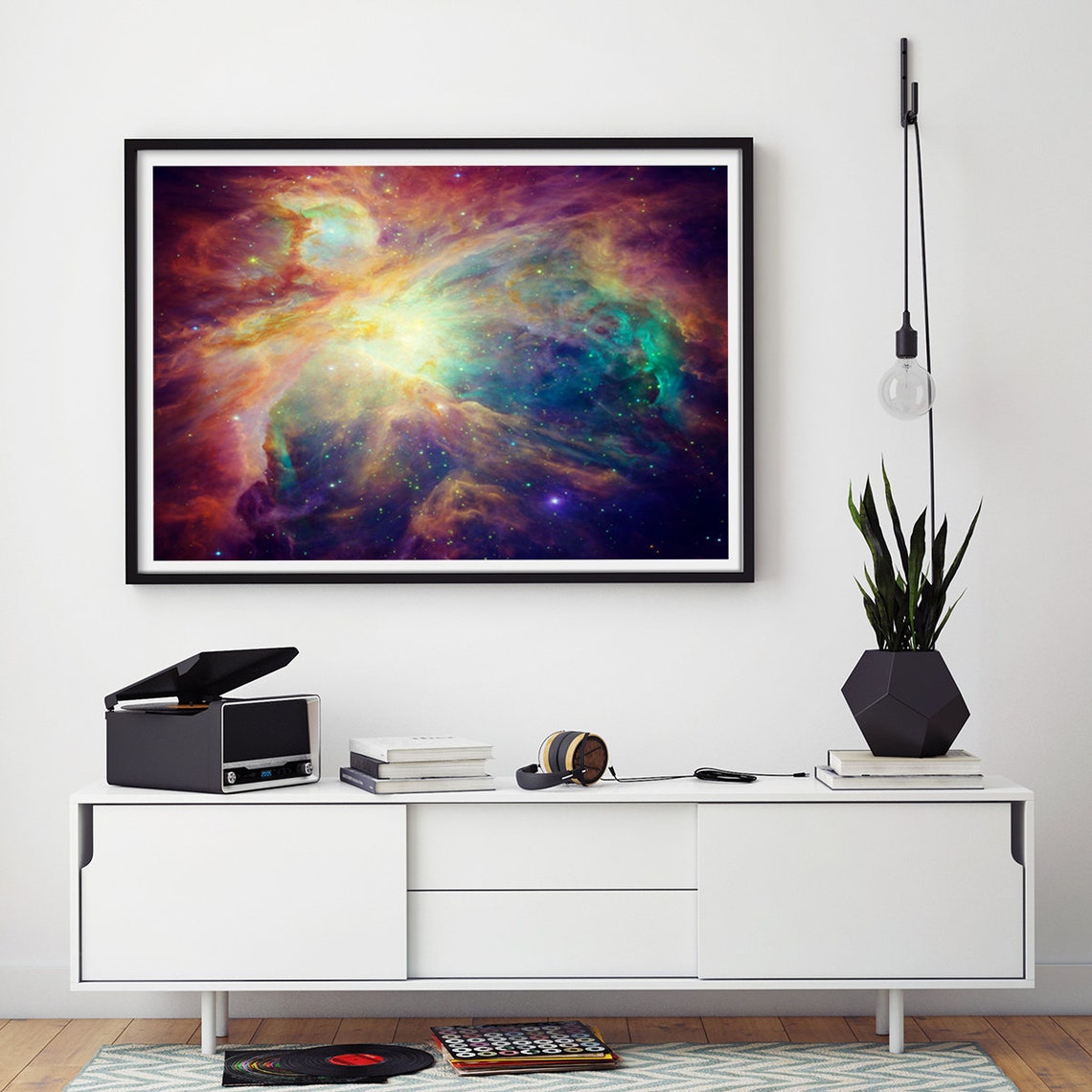 Hubble Telescope Orion Nebula Art Print - Image 3