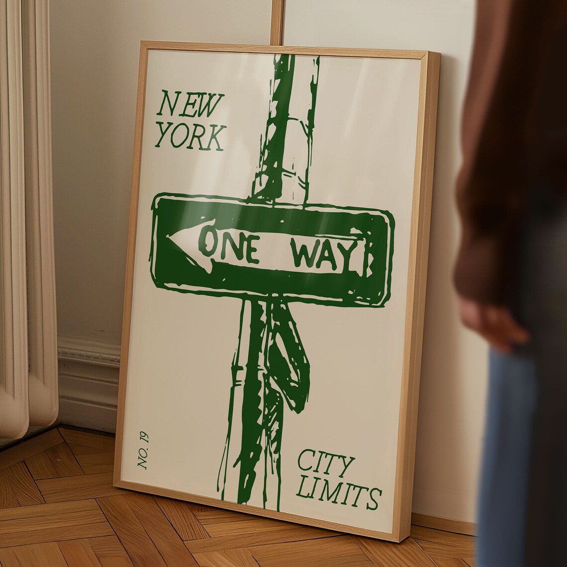 Vintage New York City Minimalist Travel Poster - Image 5