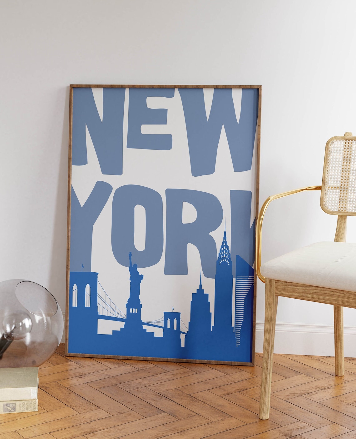 New York City Vintage Minimalist Travel Poster - Image 3