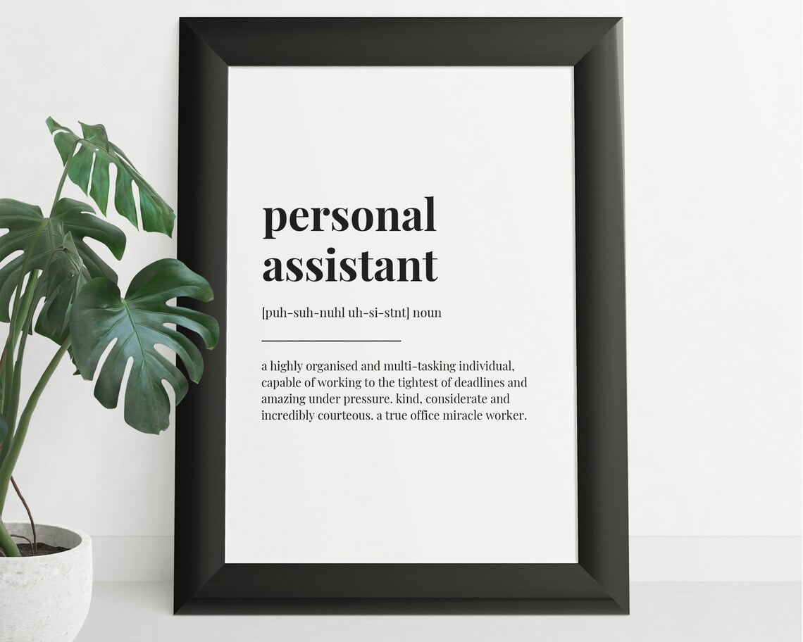Personal Assistant Definition Meaning, Gift for Home - Image 2