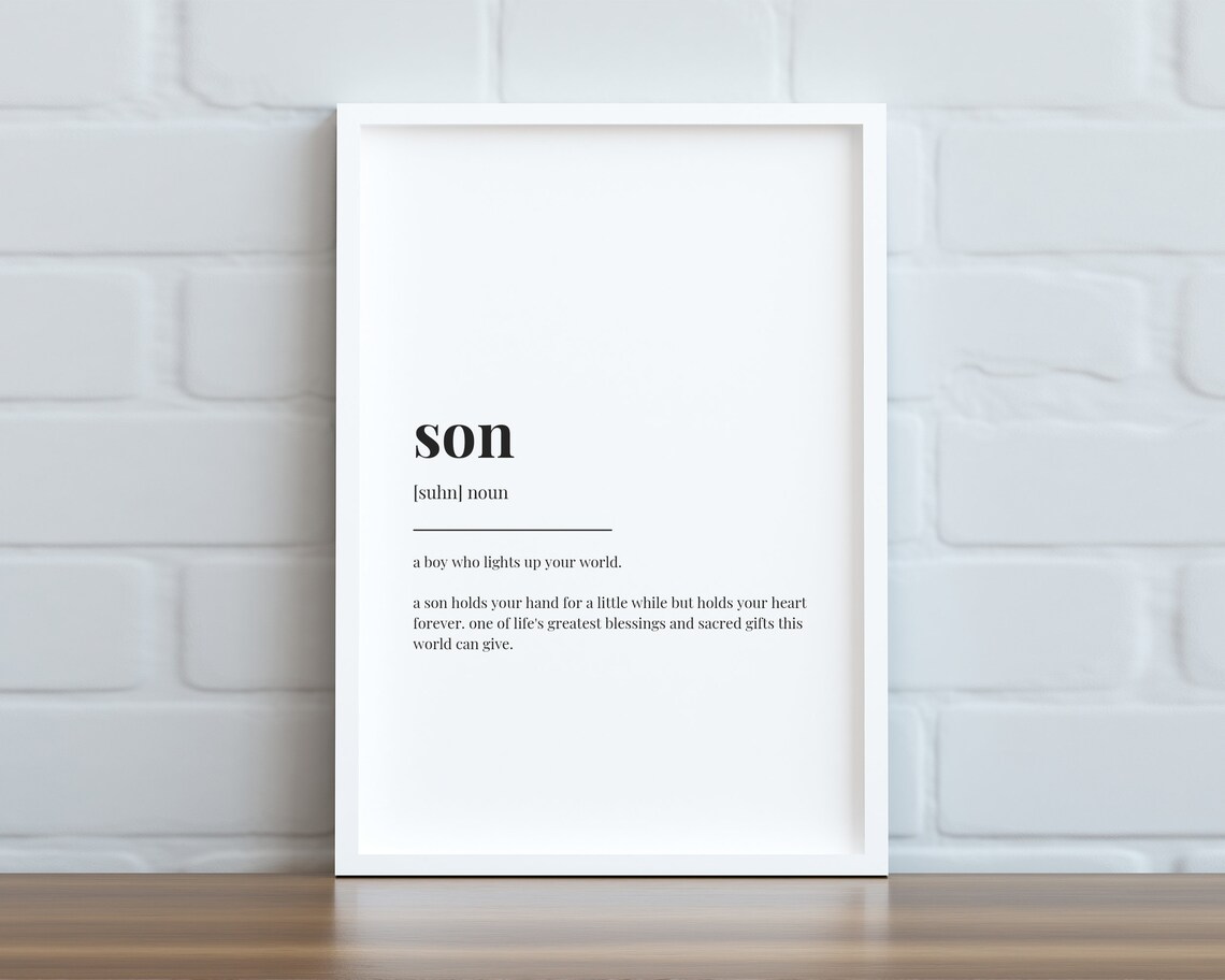 Son - Definition Quote - Image 2