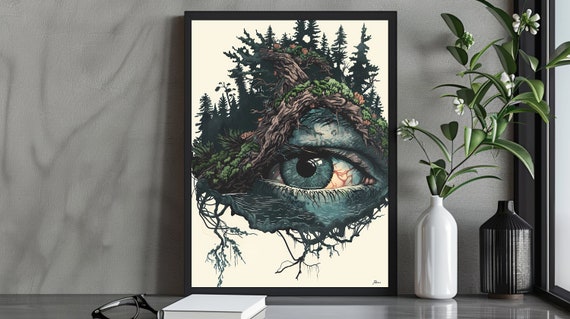 Cyclop Eye Forest Seriography