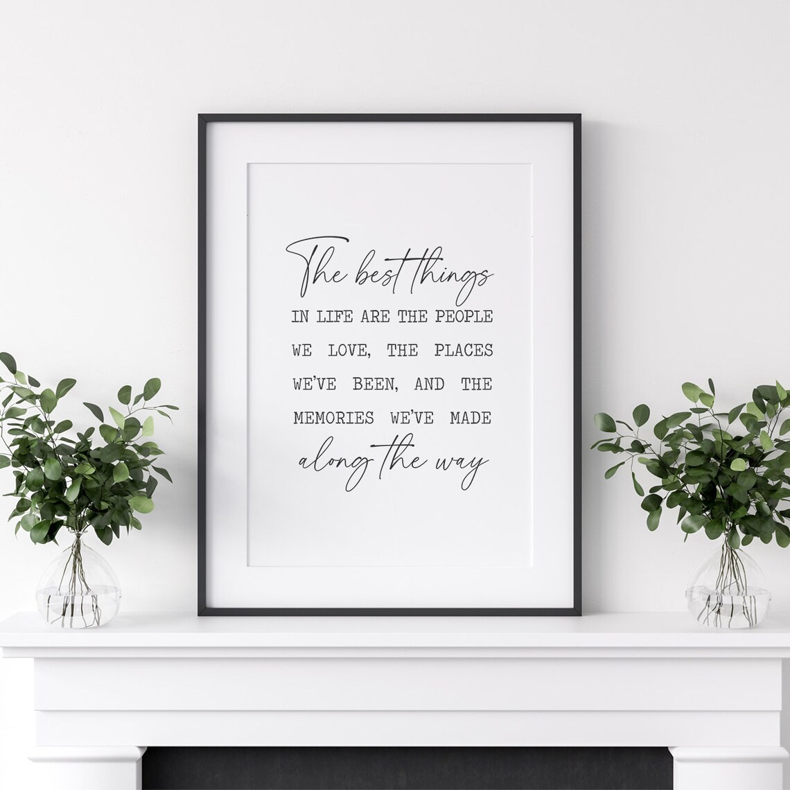 The Best Things In Life - Quote Print - Image 2
