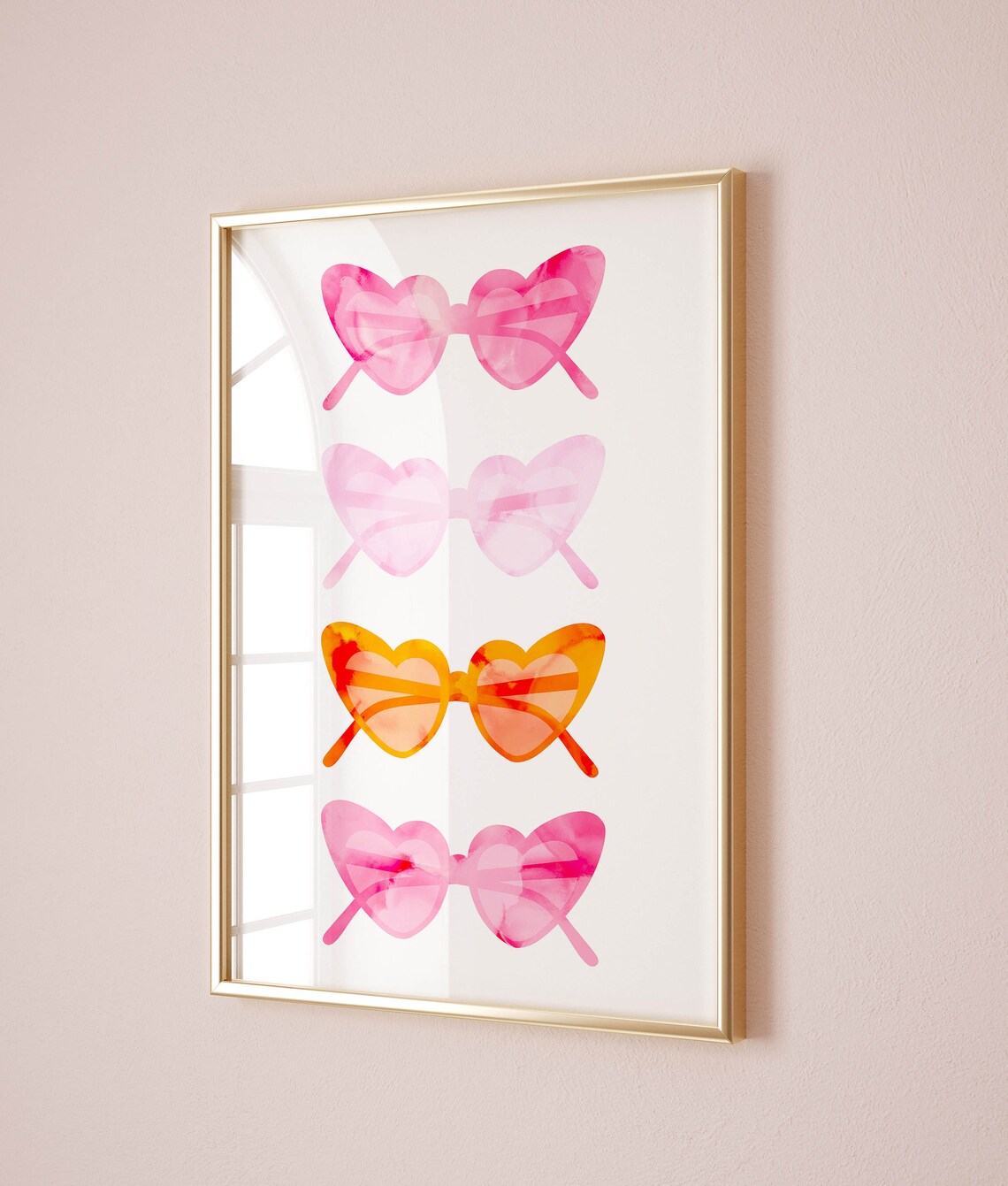 Lolita Sunglasses Preppy Dorm Room Art Print