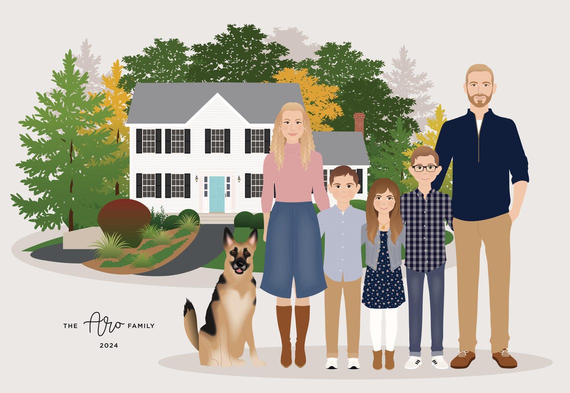 Family Drawing - Add Pet - Image 5