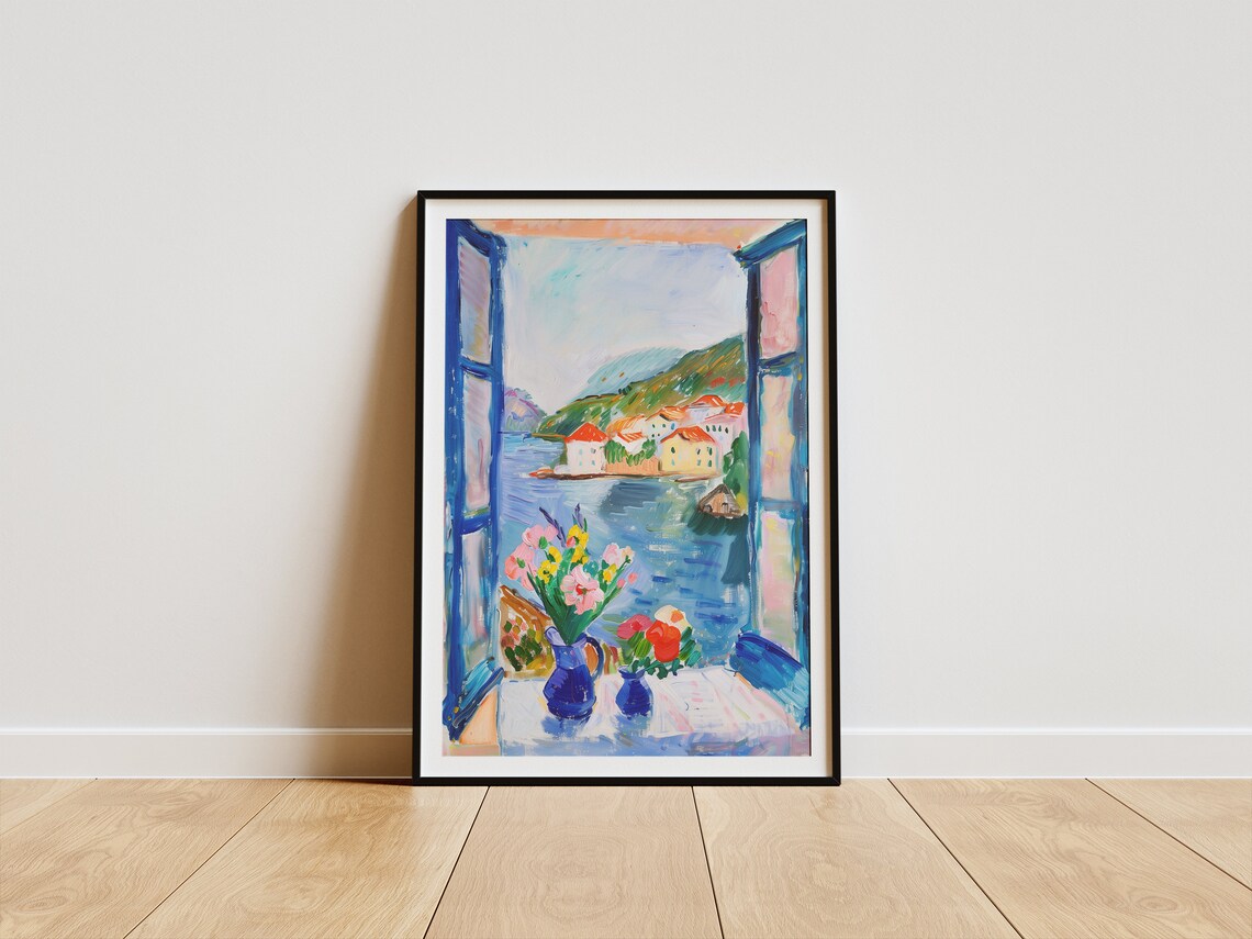 Henri Matisse Open Window Modern Fauvism Art Print - Image 4