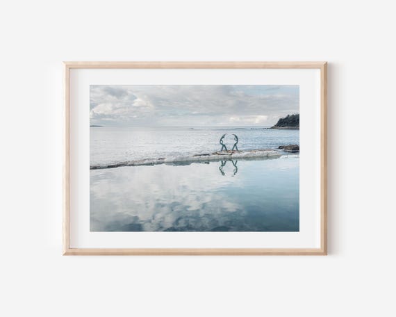 Manly Beach Fairy Bower Pool Print Minimalist Coastal Photography