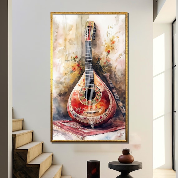 Watercolor Armenian - Contemporary Travel Poster