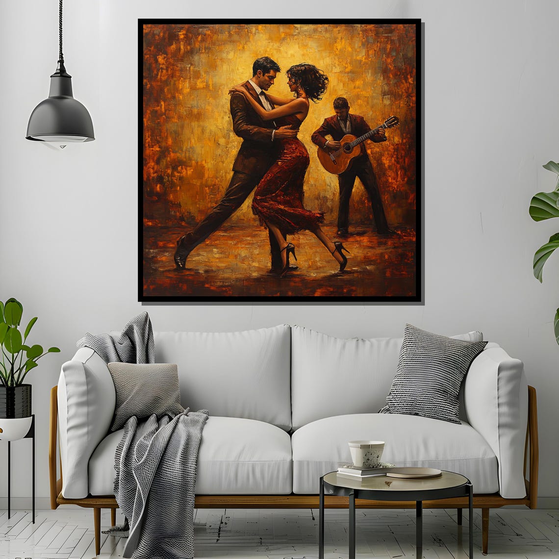 Romantic Tango Dancers, Passionate Latin Dance Art - Image 2