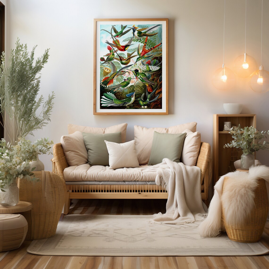 Vintage Birds, Ernst Haeckel Nature Art Print - Image 3