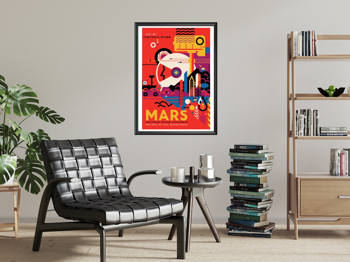 Visions Of The Future Mars, Space Art - Image 4