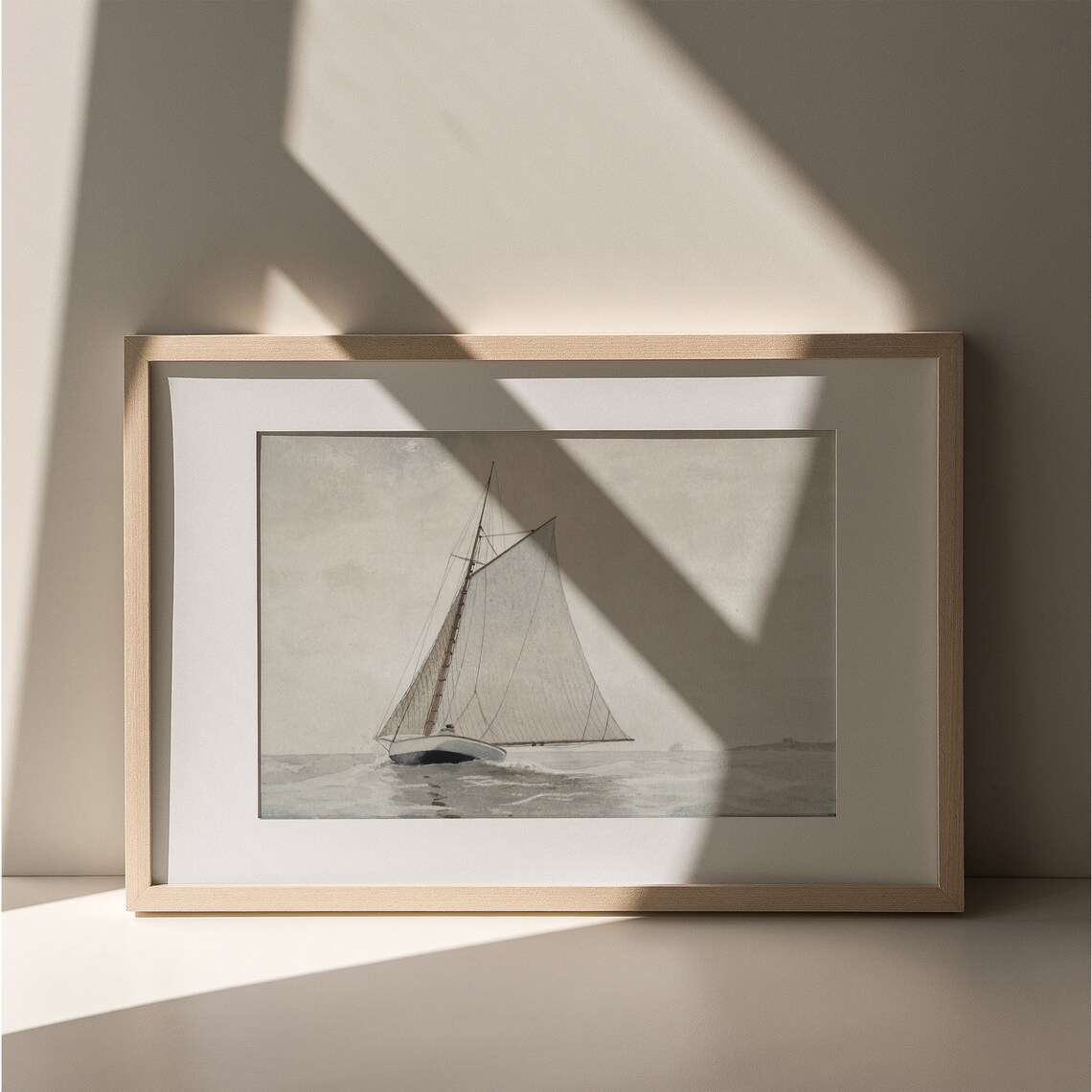 Print Size Chart Horizontal Guide Art Reference Gallery Wall Frame Dimensions - Image 6