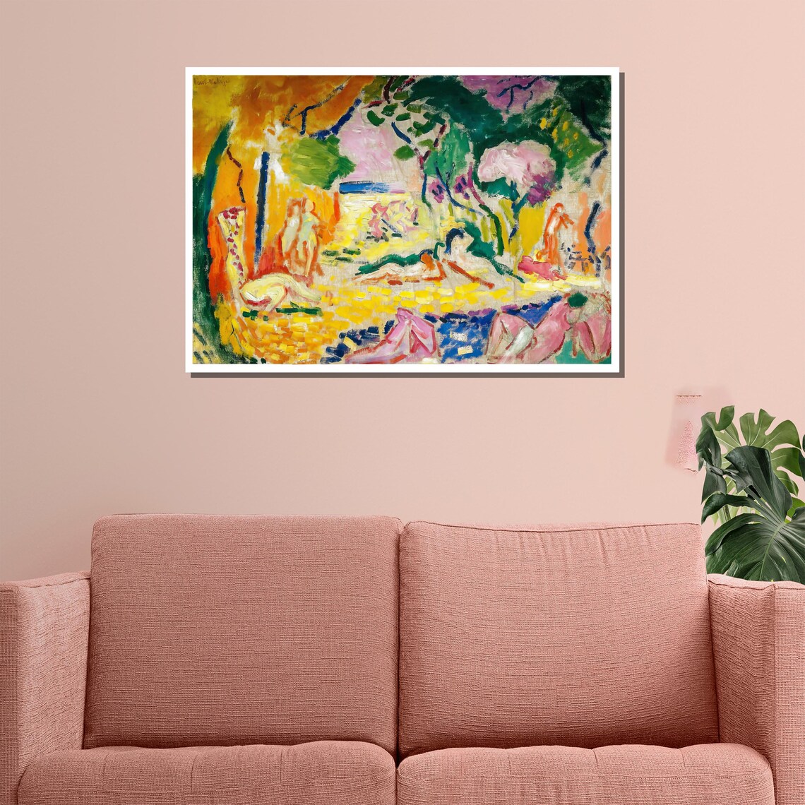 Henri Matisse Luxe Calme Et Volupte Fauvist Beach Nudes Poster - Image 3