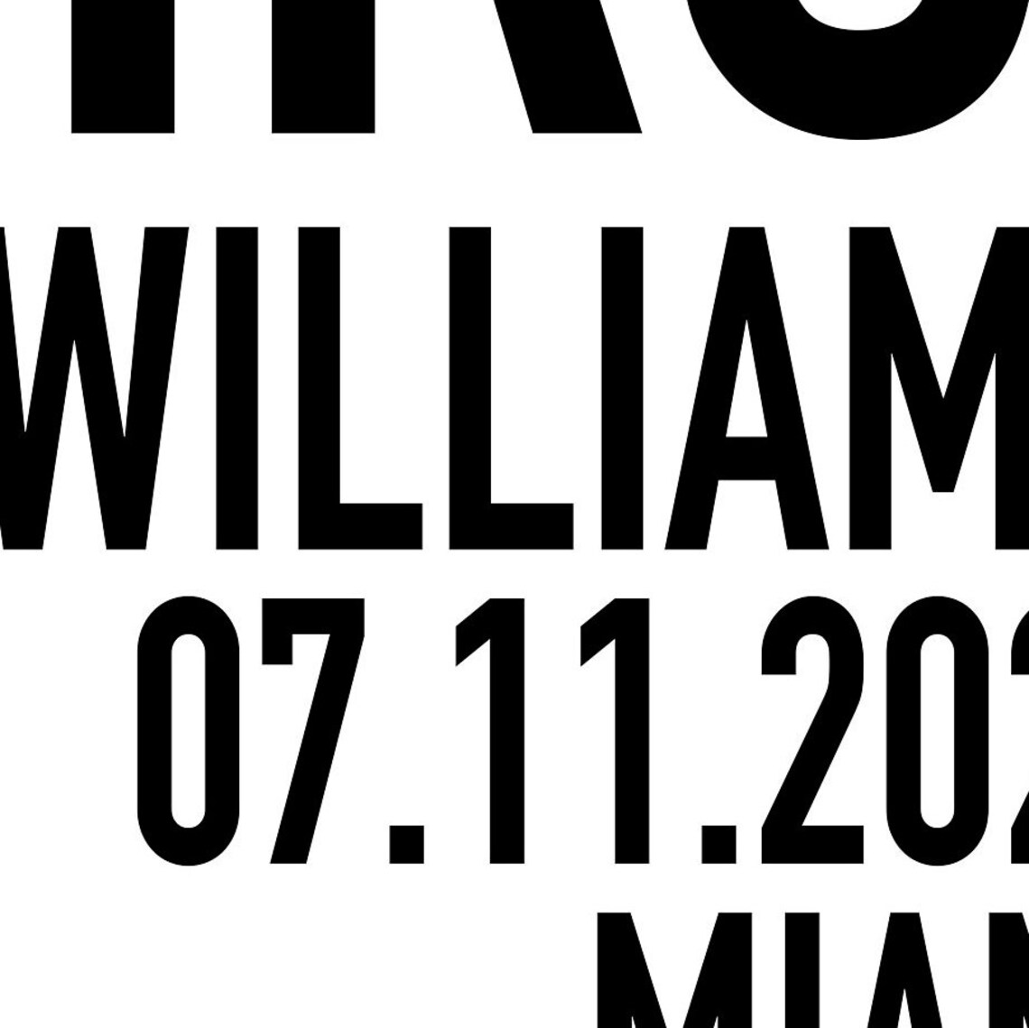Mr & Mrs Custom Typography Wedding Poster - Image 4