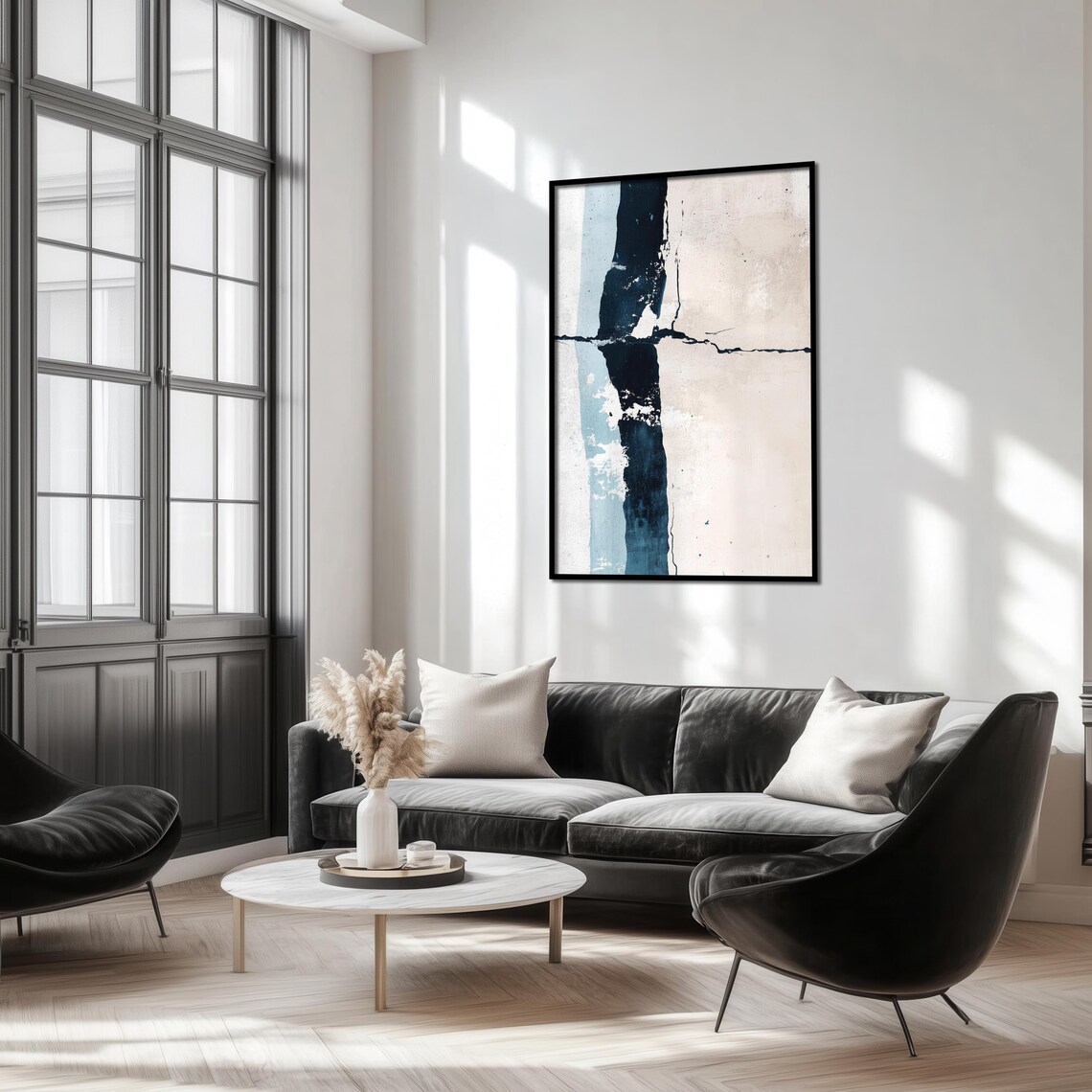 Wabi Sabi Wall Art, Japanese-Inspired Minimalist - Image 3