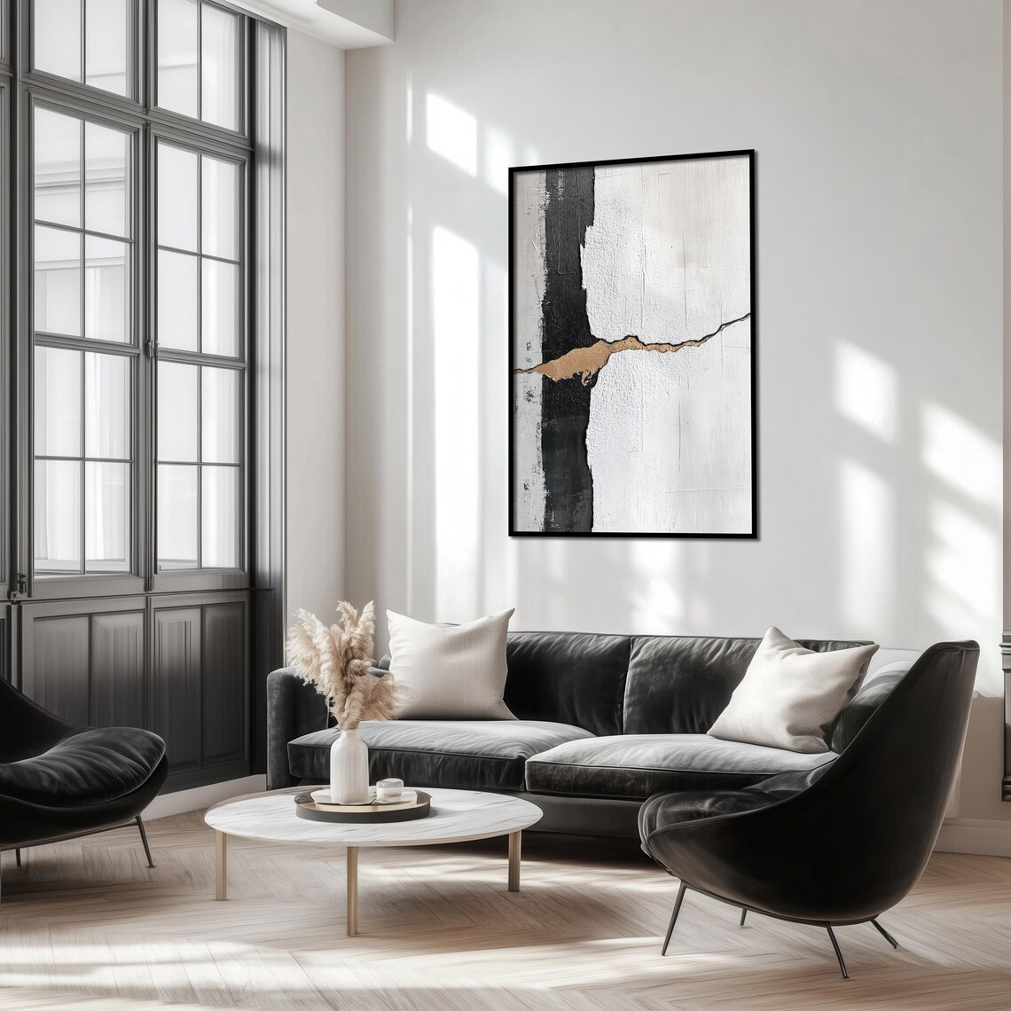 Minimalist Japanese Inspired Wabi Sabi Art Print - Image 3