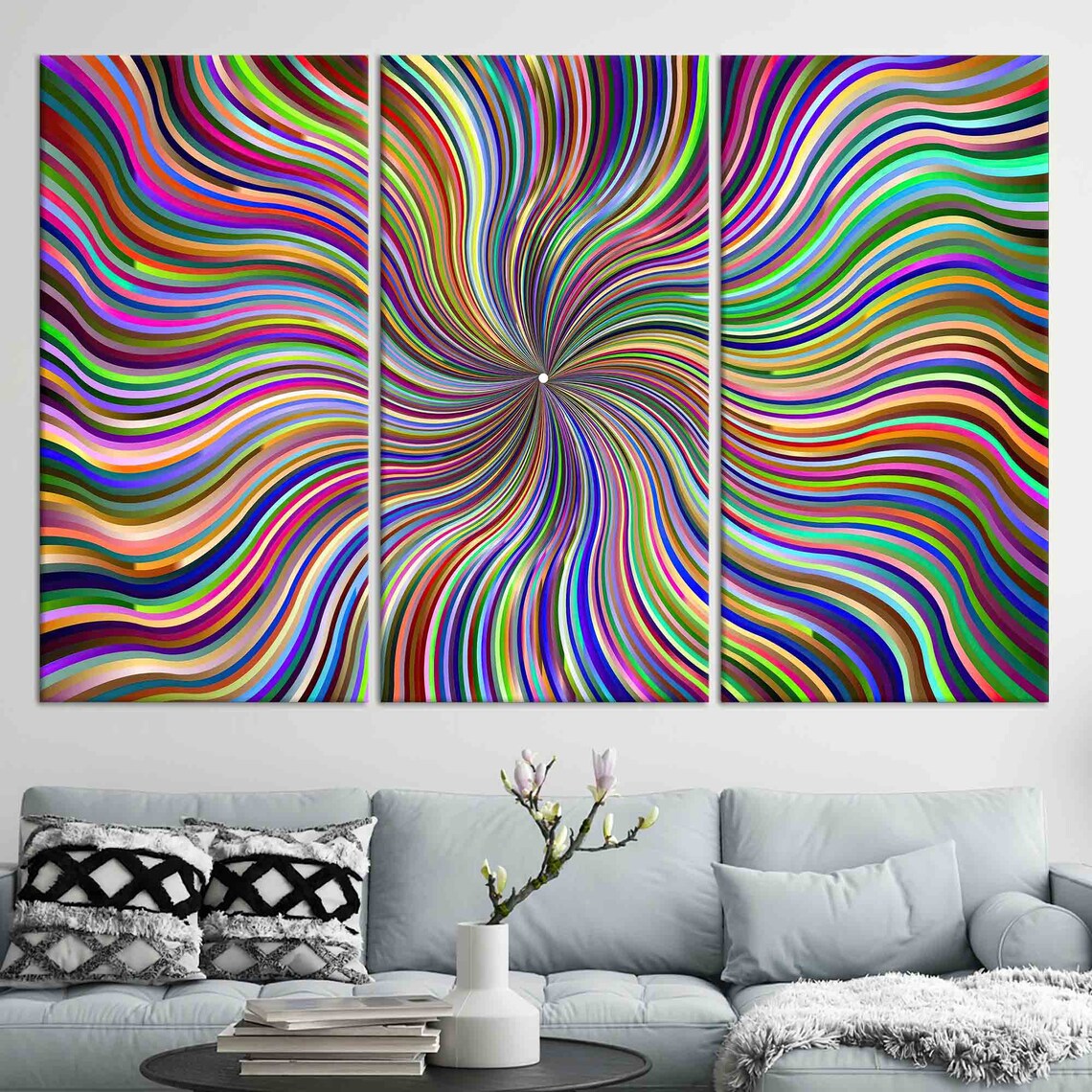 Colorful Illusion, Modern 3D Glass Art - Image 4