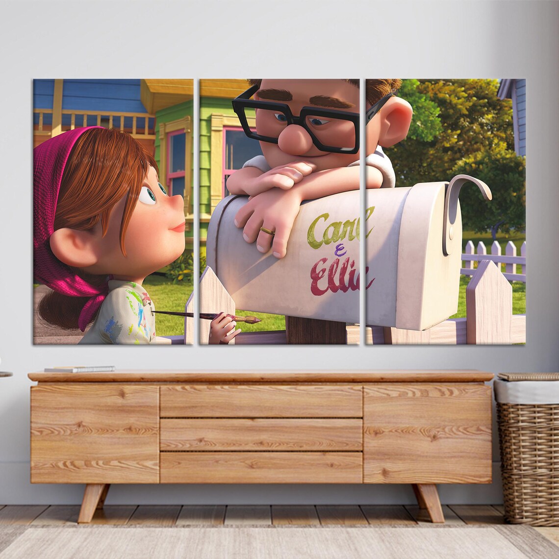 Carl And Ellie Modern Glass Decor, Kitchen Decor - Image 3