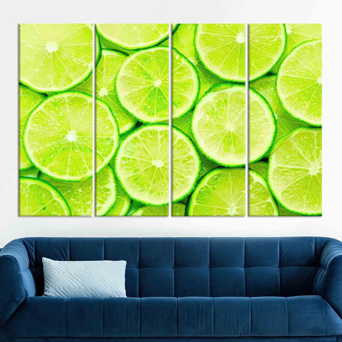 Lemon Wall Decor, Modern Kitchen Art Print - Image 3