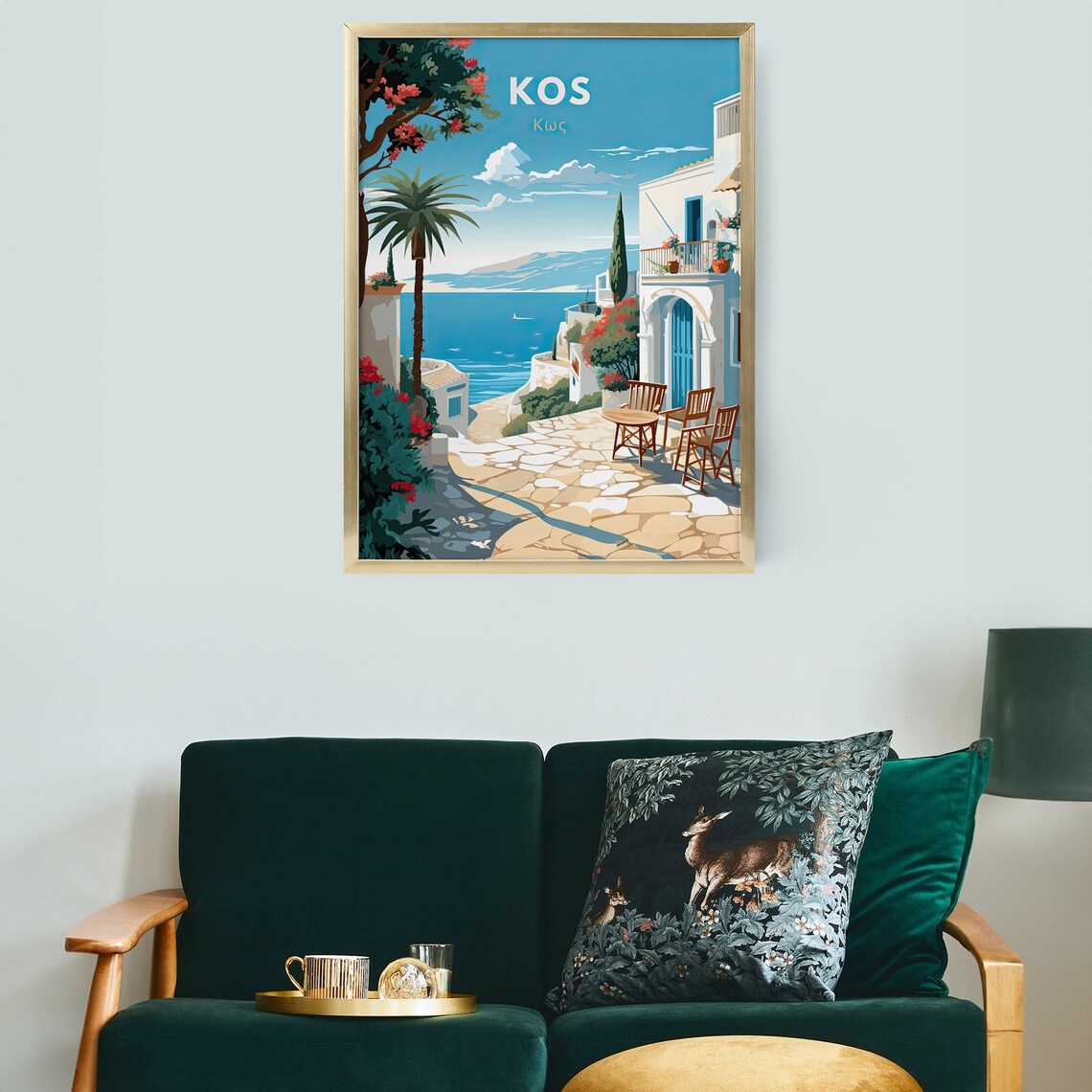 Kos Travel Poster, Greece Island Destination Print - Image 5