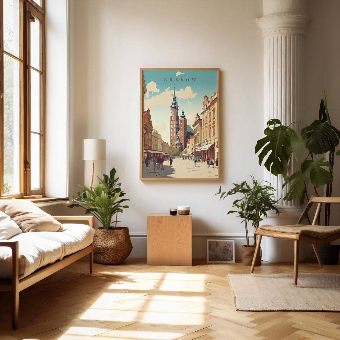 Polski Plakat Krakw Polska Cracow Poster Poland Poster Cracow Travel Poster Cracow Art Print Poland Art Cracow City Poster Cracow - Image 2