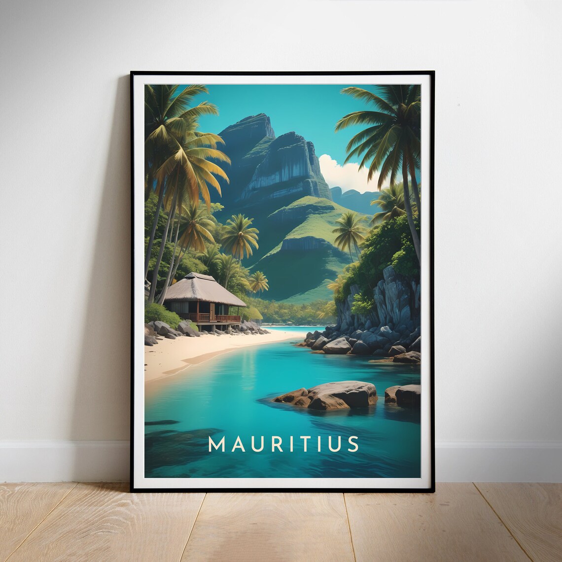 Mauritius Travel Poster, Island Destination Art Print - Image 2