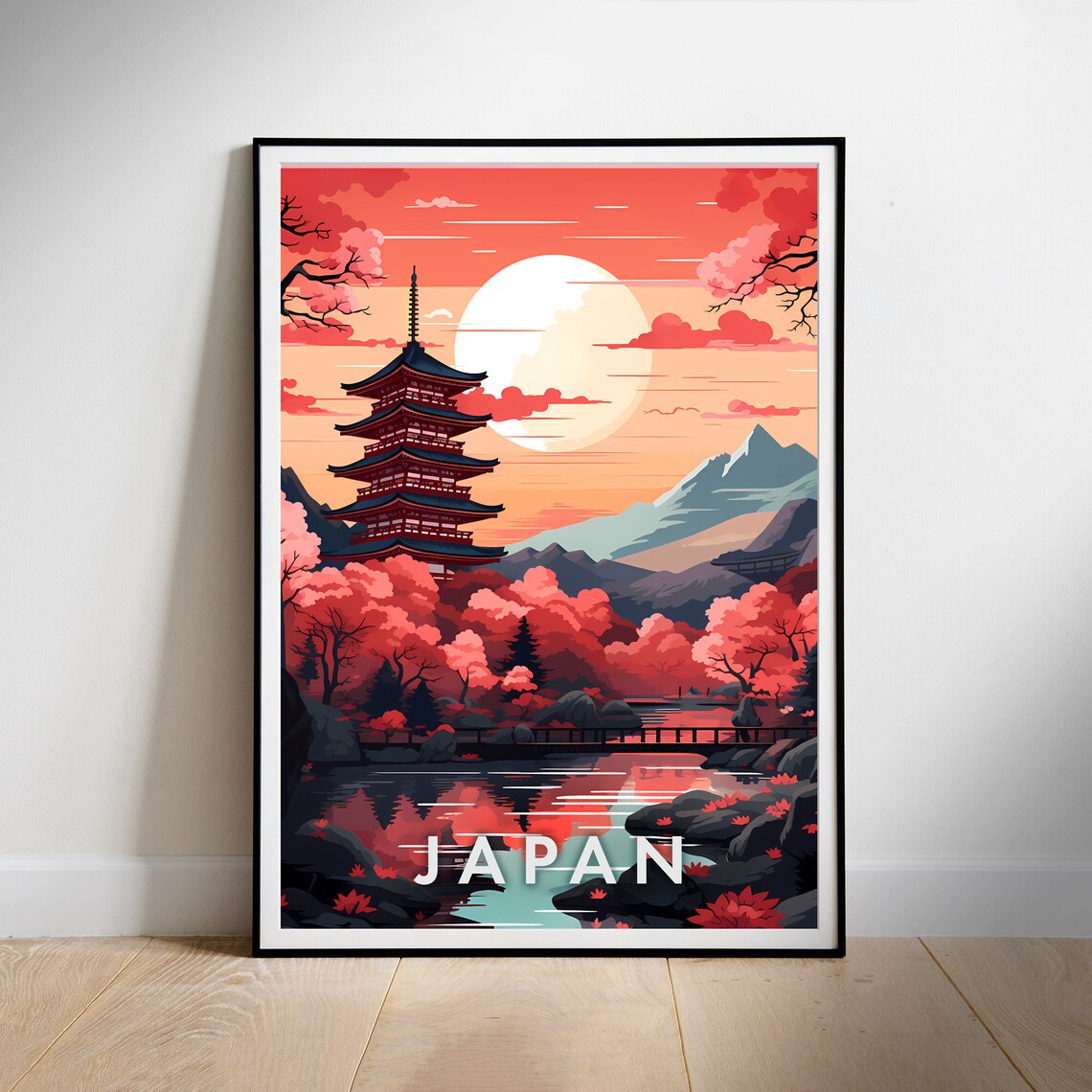 Japan Kyoto Travel Poster, Travel Poster - Image 2