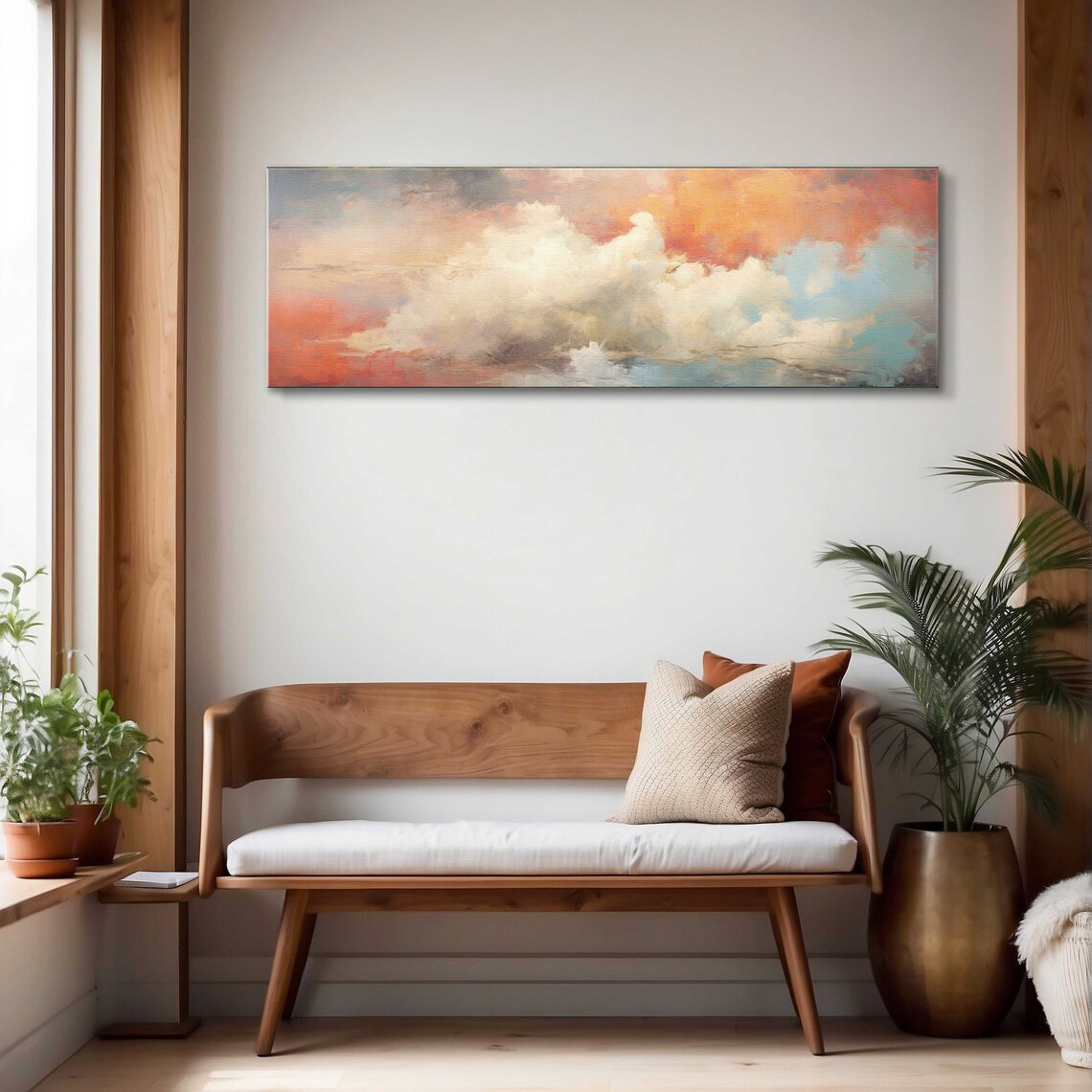 Cloud Wall Art, Vintage Minimalist Sky Poster - Image 4