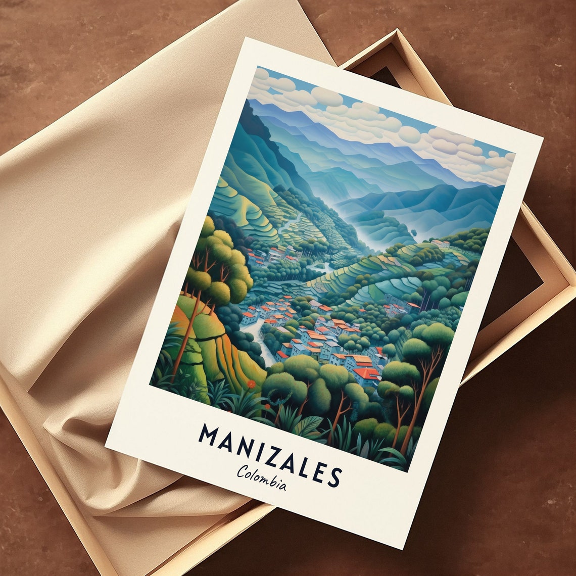 Los Nevados National Natural Park Travel Print Wall Art Manizales Colombia City Print Los Nevados National Natural Park Travel Gift - Image 3
