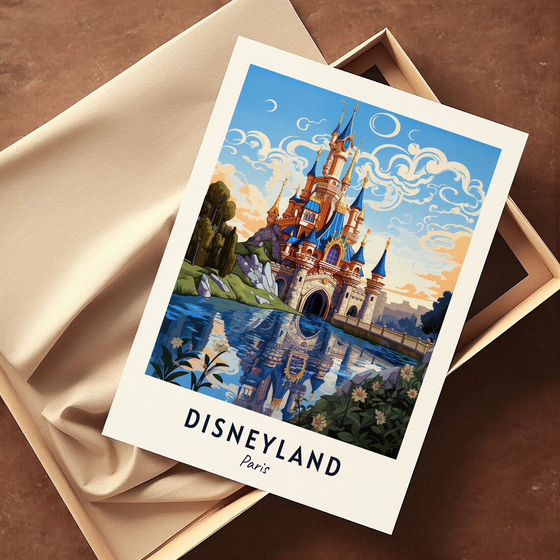 Disneyland Paris Travel Poster, City Poster - Image 3