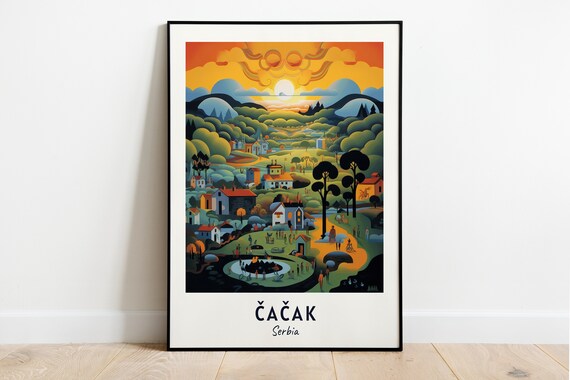 Gua Trumpet Festival Serbia Travel Poster