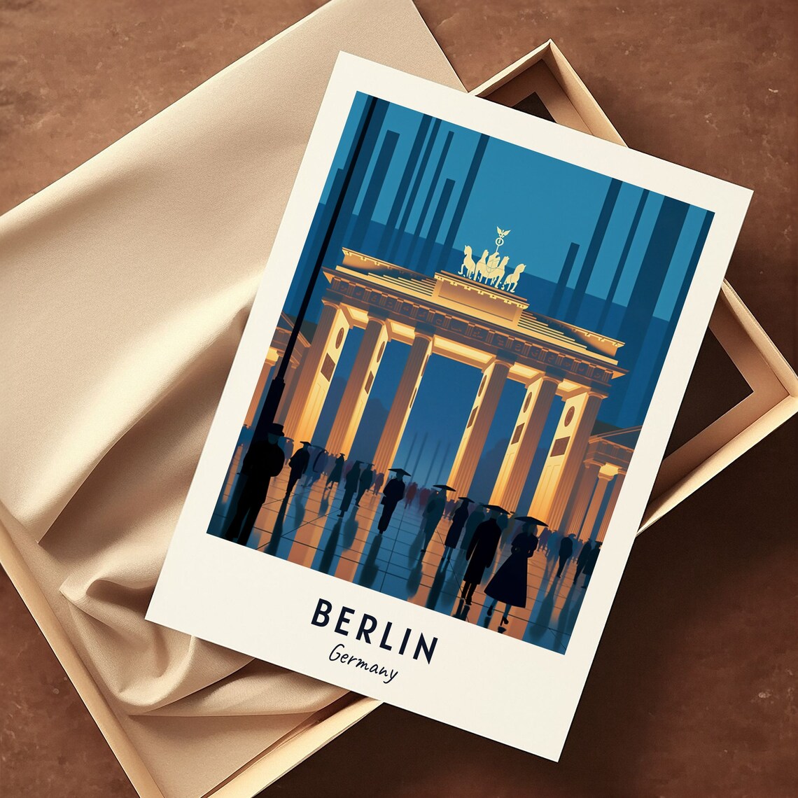 Berlin Travel Poster, Germany City Wall Art - Image 3