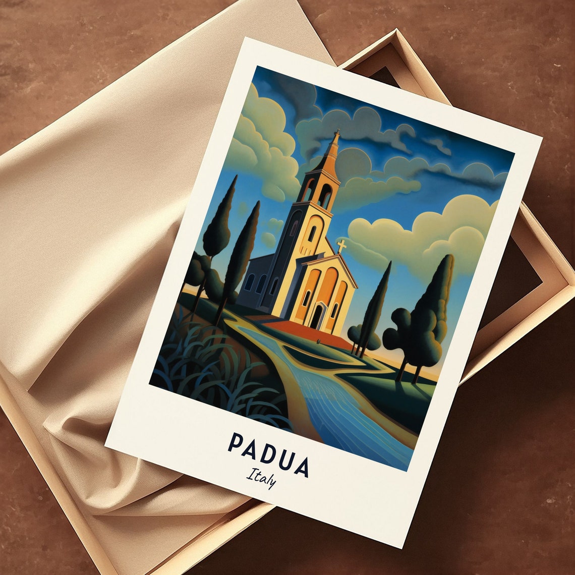 Padua Travel Print Wall Art Padua Italy City Print Padua Travel Gift Padua City Poster Travel Gift Padua Home Decor - Image 3