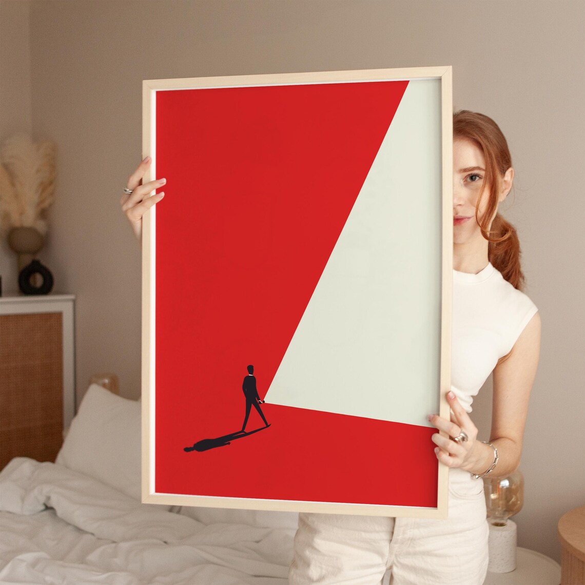 Geometric Minimalist Architecture Art Print