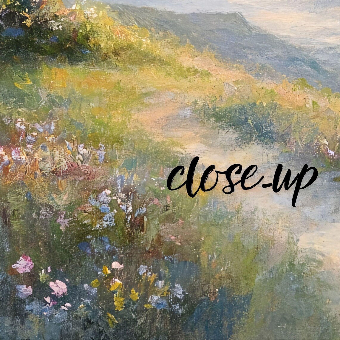 Wooden Cross on Sunrise Hill Mountain Valley Christian Faith Poster - Image 3