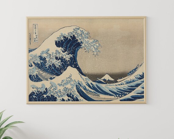 Hokusai Under the Wave Off Kanagawa Art Print